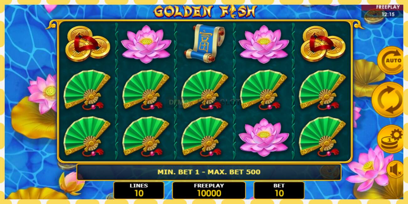 Demo slot Golden Fish gratis og uden registrering, billede - 1