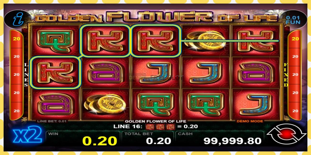 Demo slot Golden Flower of Life free and without registration, picture - 1