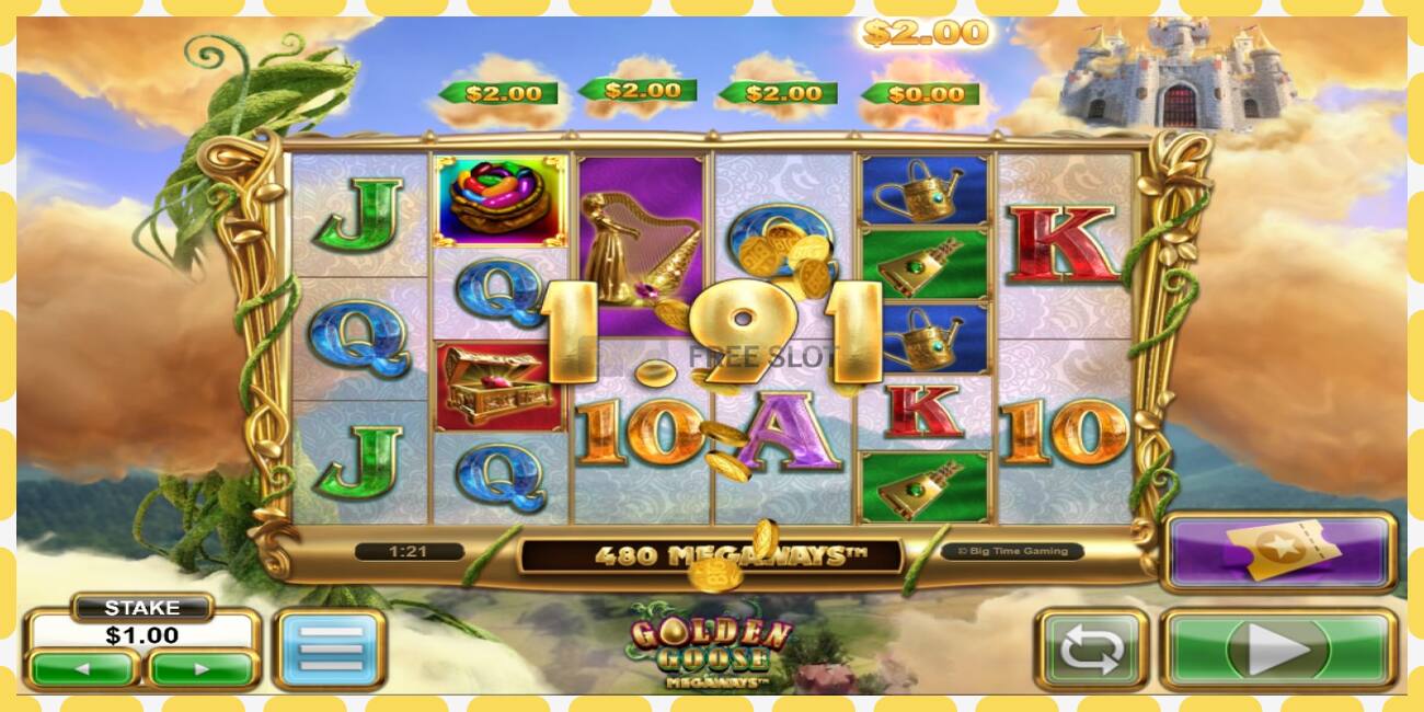 Demo slot Golden Goose Megaways free and without registration, picture - 1