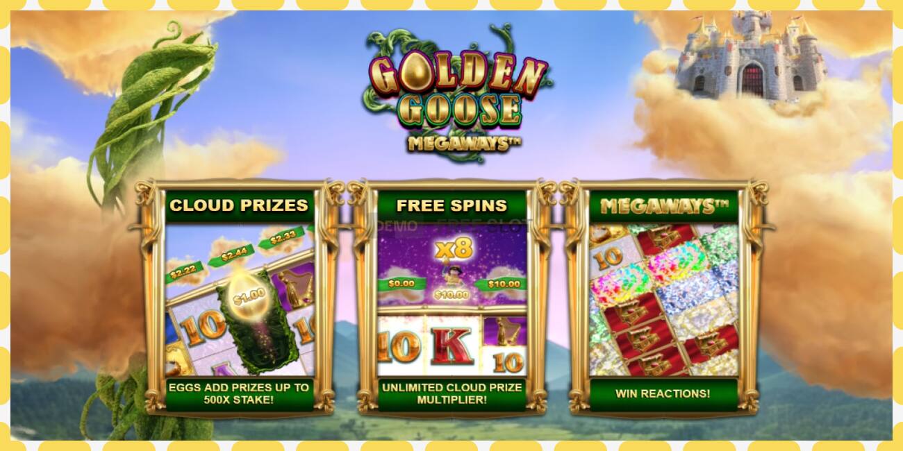 Demo slot Golden Goose Megaways free and without registration, picture - 1