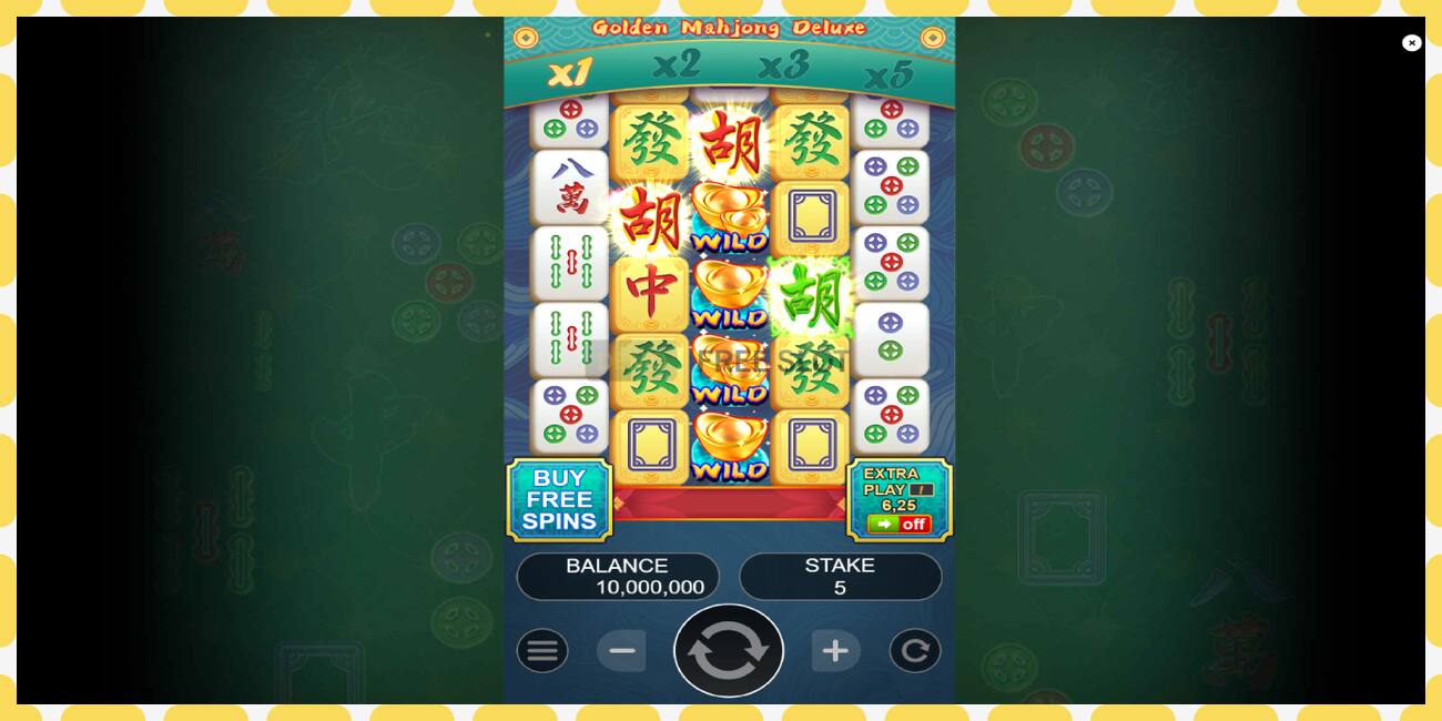 Demo slot Golden Mahjong Deluxe free and without registration, picture - 1