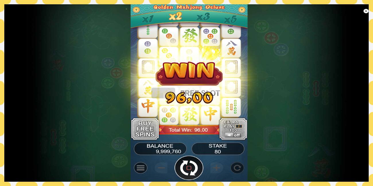 Demo slot Golden Mahjong Deluxe free and without registration, picture - 1