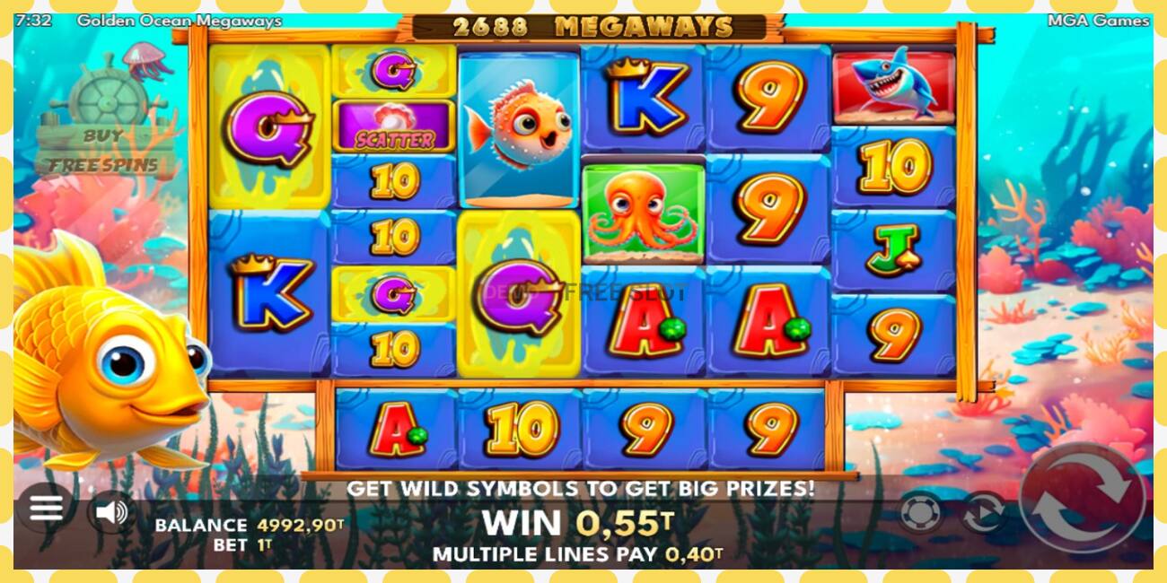 Demo slot Golden Ocean Megaways free and without registration, picture - 1