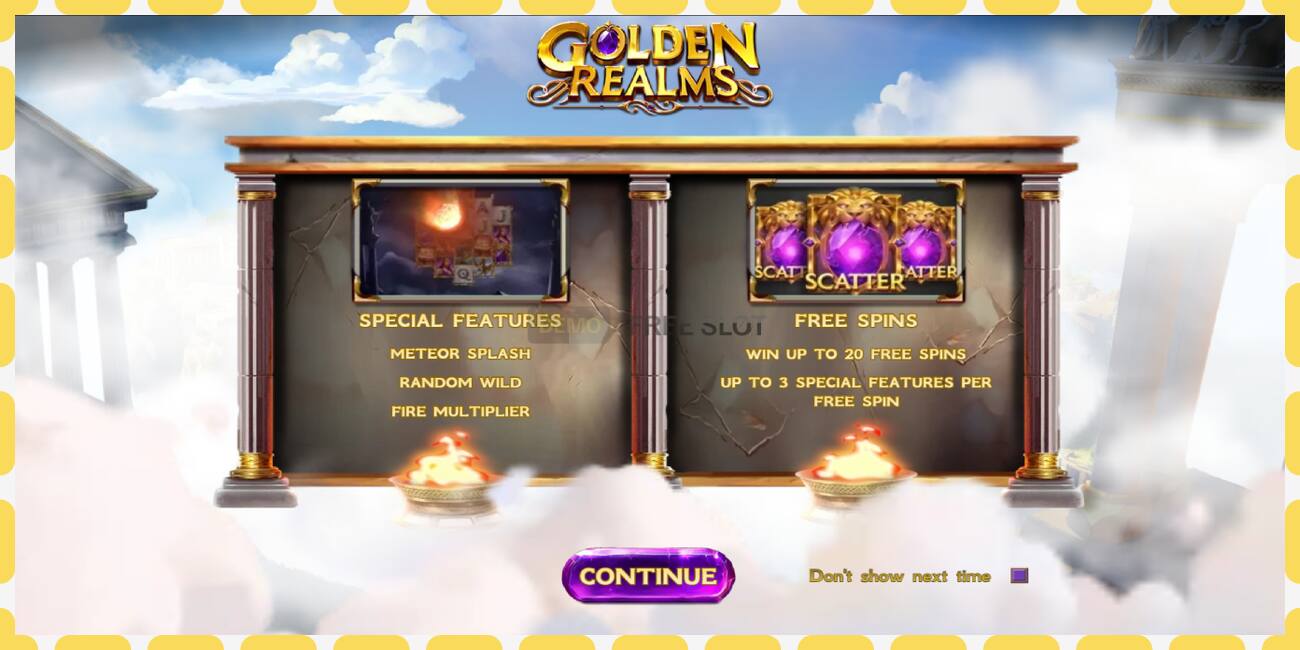 Demo slot Golden Realms free and without registration, picture - 1