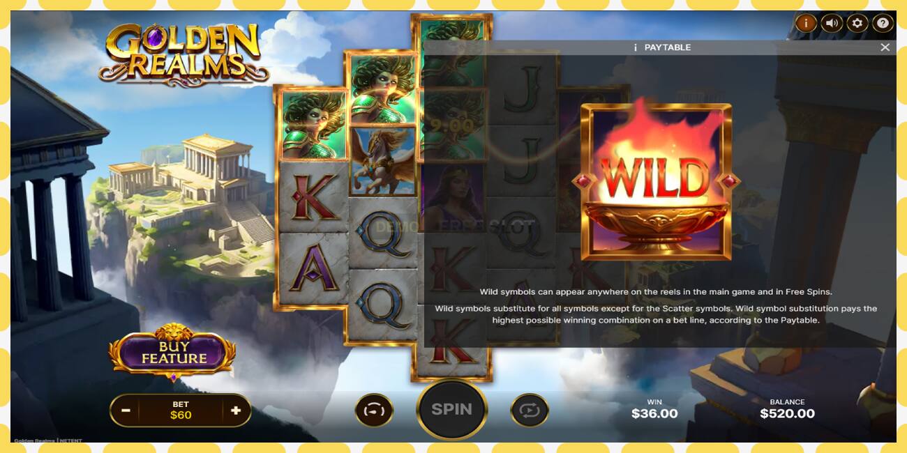 Demo slot Golden Realms free and without registration, picture - 1