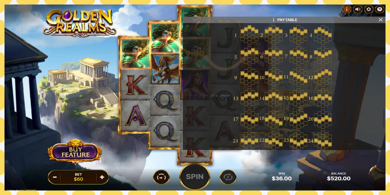 Demo slot Golden Realms free and without registration, picture - 1