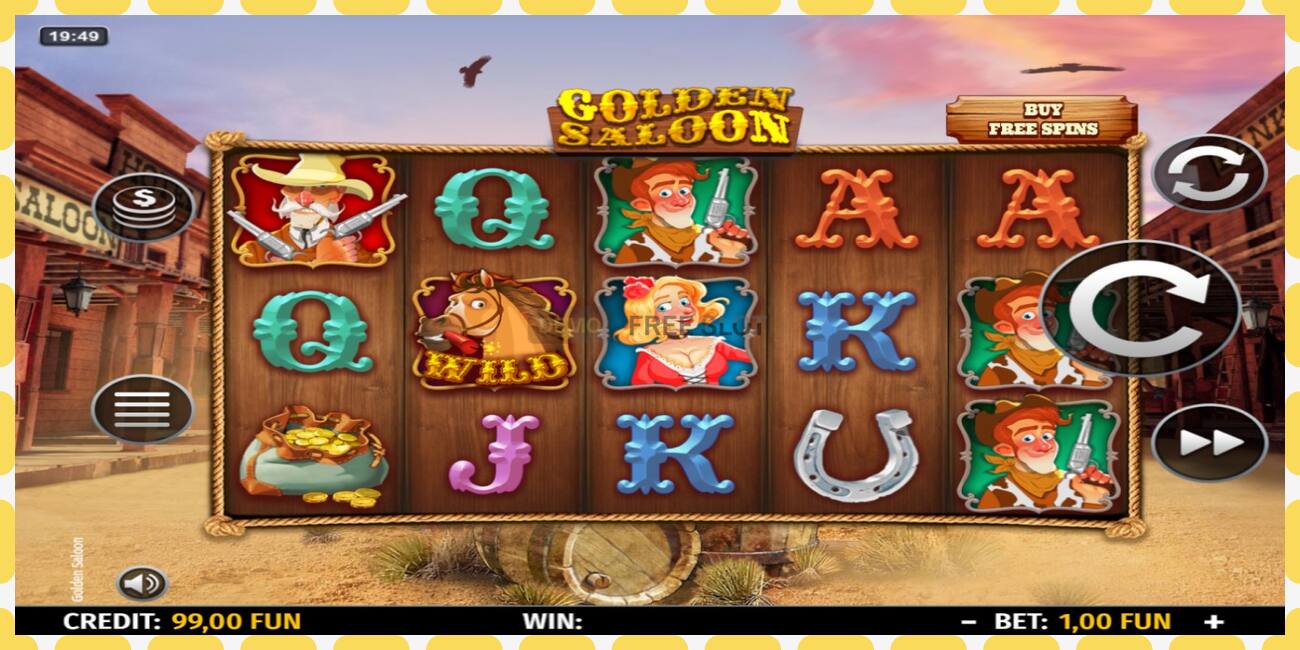 Demo slot Golden Saloon free and without registration, picture - 1