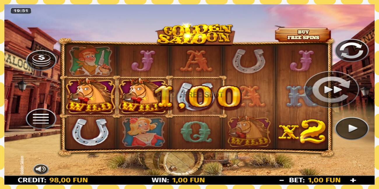 Demo slot Golden Saloon free and without registration, picture - 1