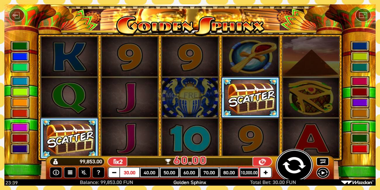 Demo-slot Golden Sphinx gratis en zonder registratie, afbeelding - 1