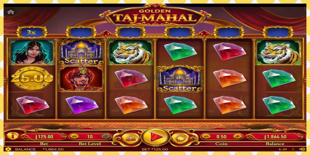 Demo slot Golden Taj Mahal free and without registration, picture - 1