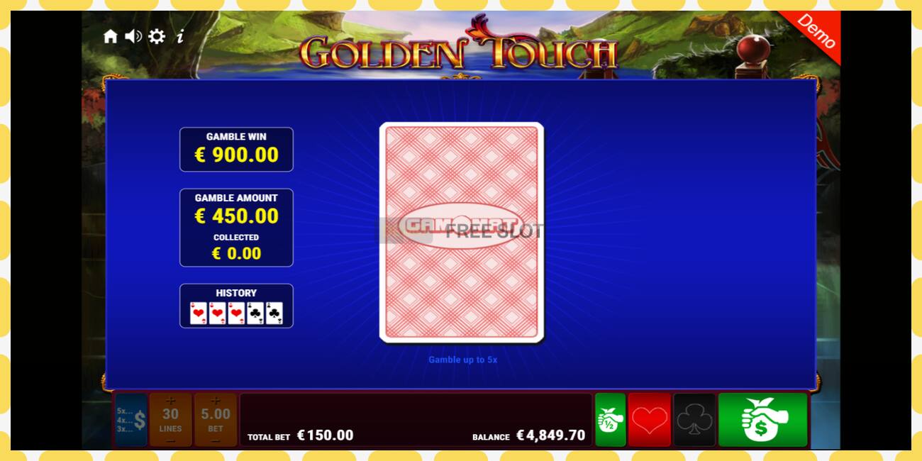 Demo slot Golden Touch free and without registration, picture - 1