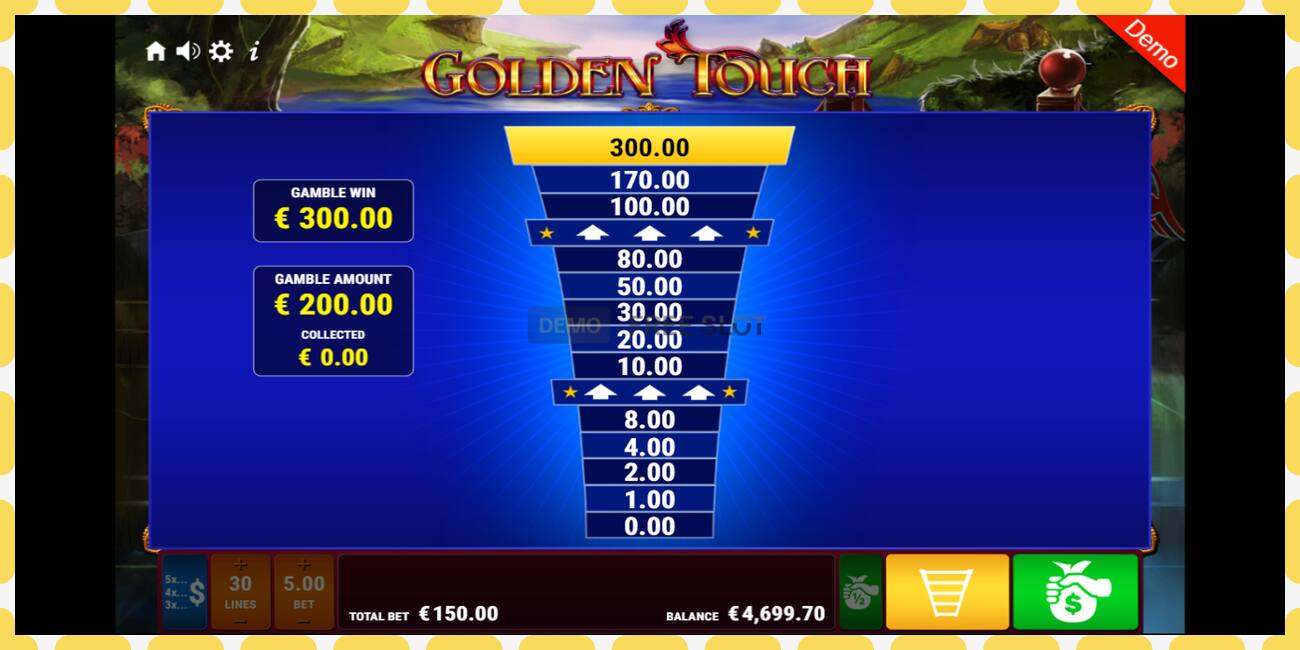 Demo slot Golden Touch free and without registration, picture - 1