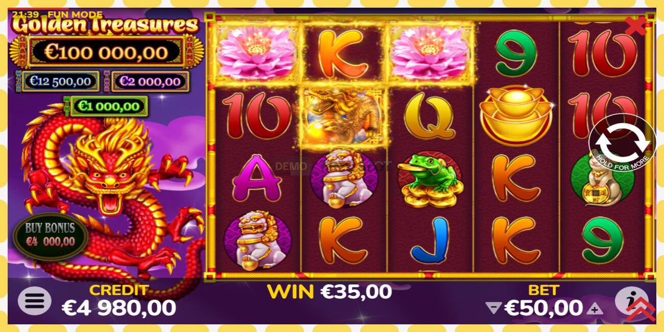 Demo slot Golden Treasures free and without registration, picture - 1