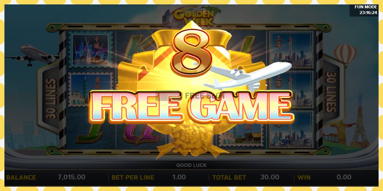 Demo slot Golden Week free and without registration, picture - 1