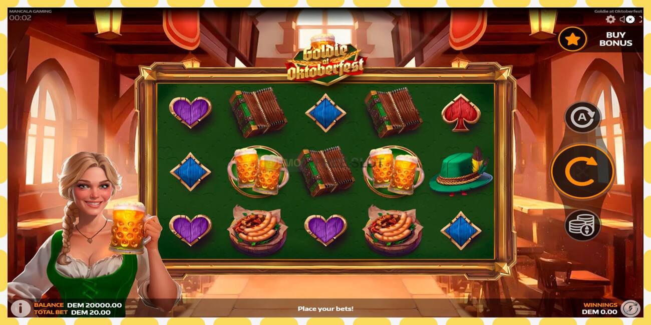 Demo slot Goldie at Oktoberfest free and without registration, picture - 1