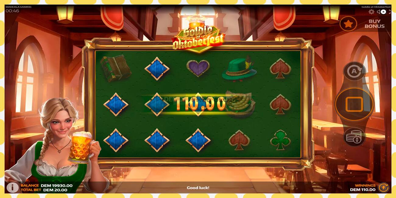 Demo slot Goldie at Oktoberfest free and without registration, picture - 1