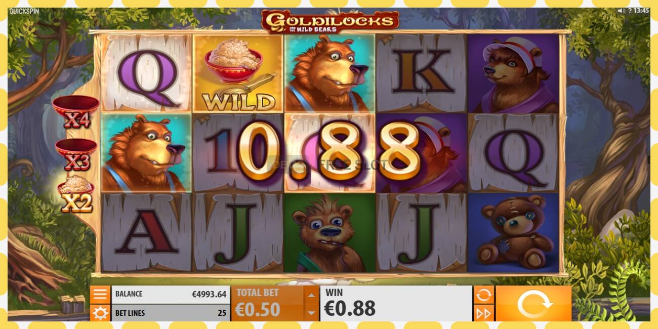 Demo slot Goldilocks and the Wild Bears free and without registration, picture - 1