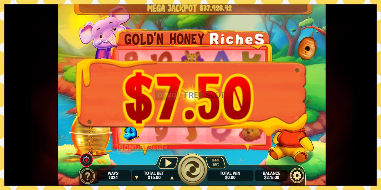 Demo lizdas Goldn Honey Riches nemokamai ir be registracijos, paveikslėlį - 1