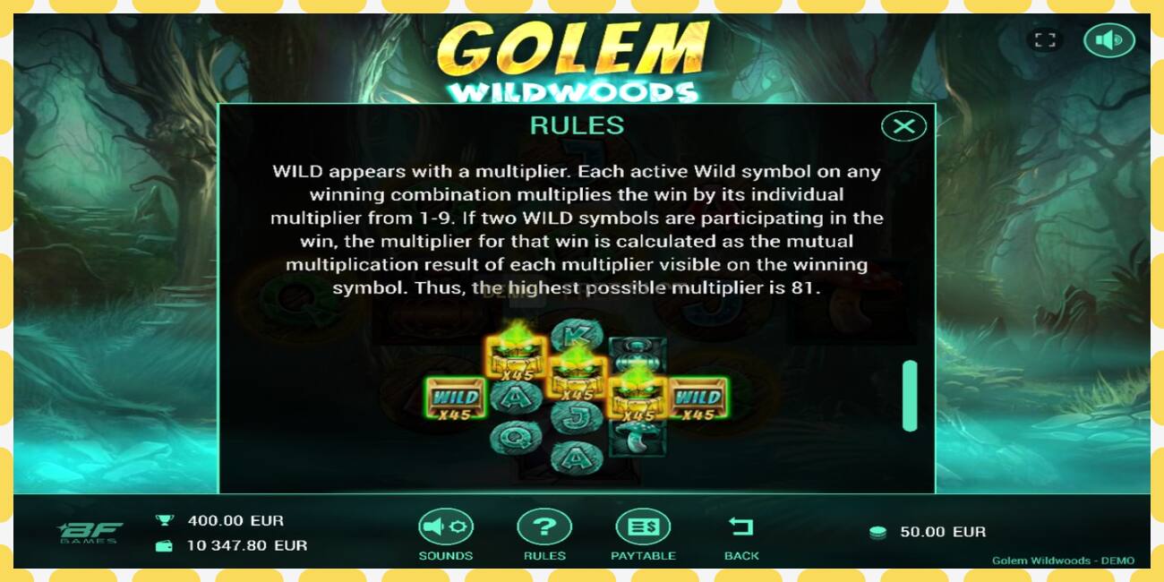 Demo uyasi Golem Wildwoods bepul va royxatdan holda, rasm - 1