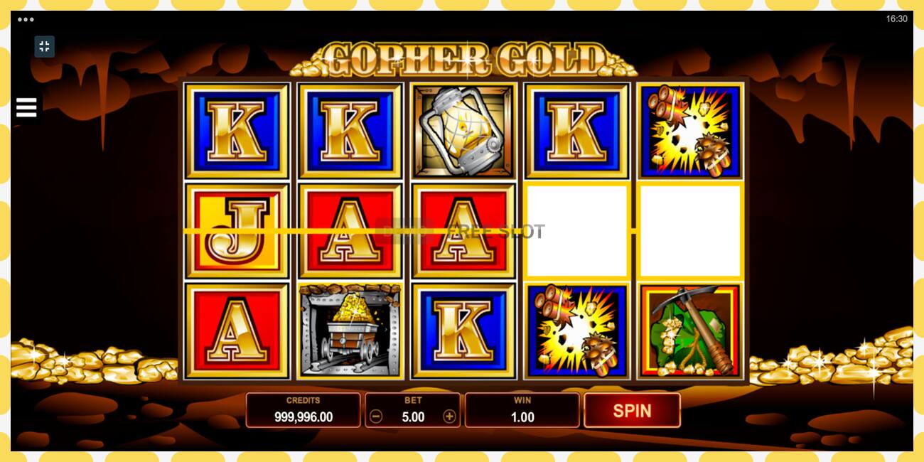 Demo slot Gopher Gold free and without registration, picture - 1