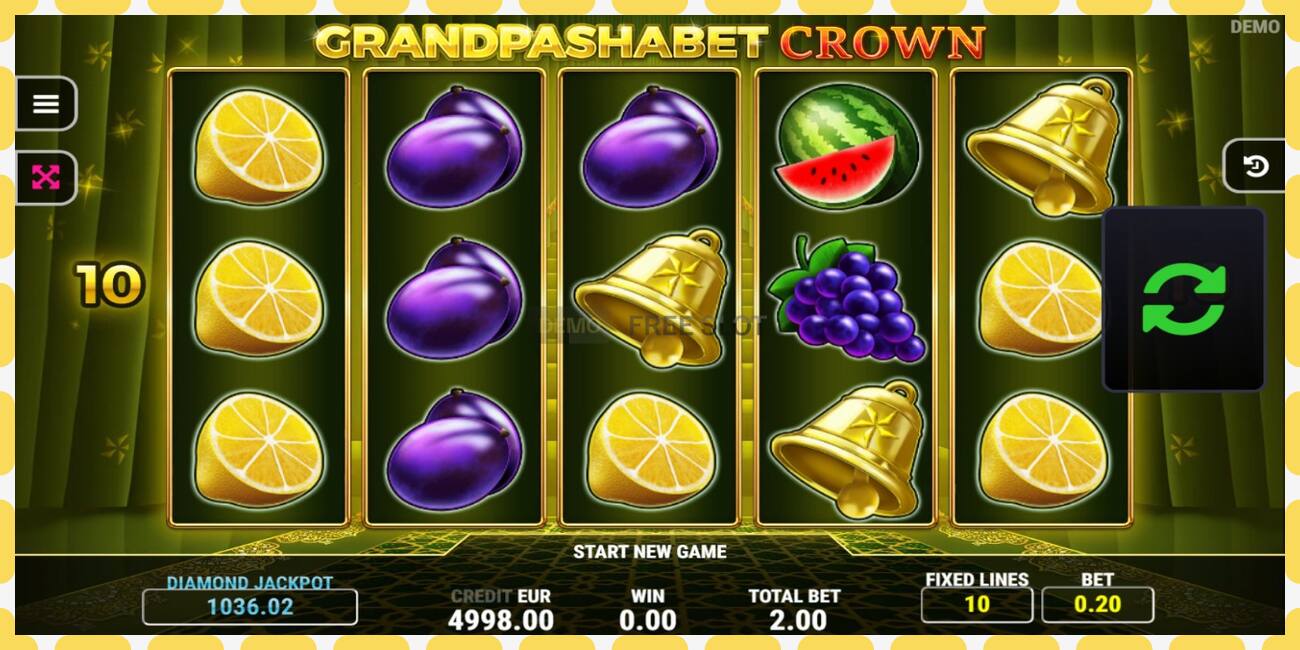 Slot dimostrativo Grandpashabet Crown gratuito e senza registrazione, immagine - 1