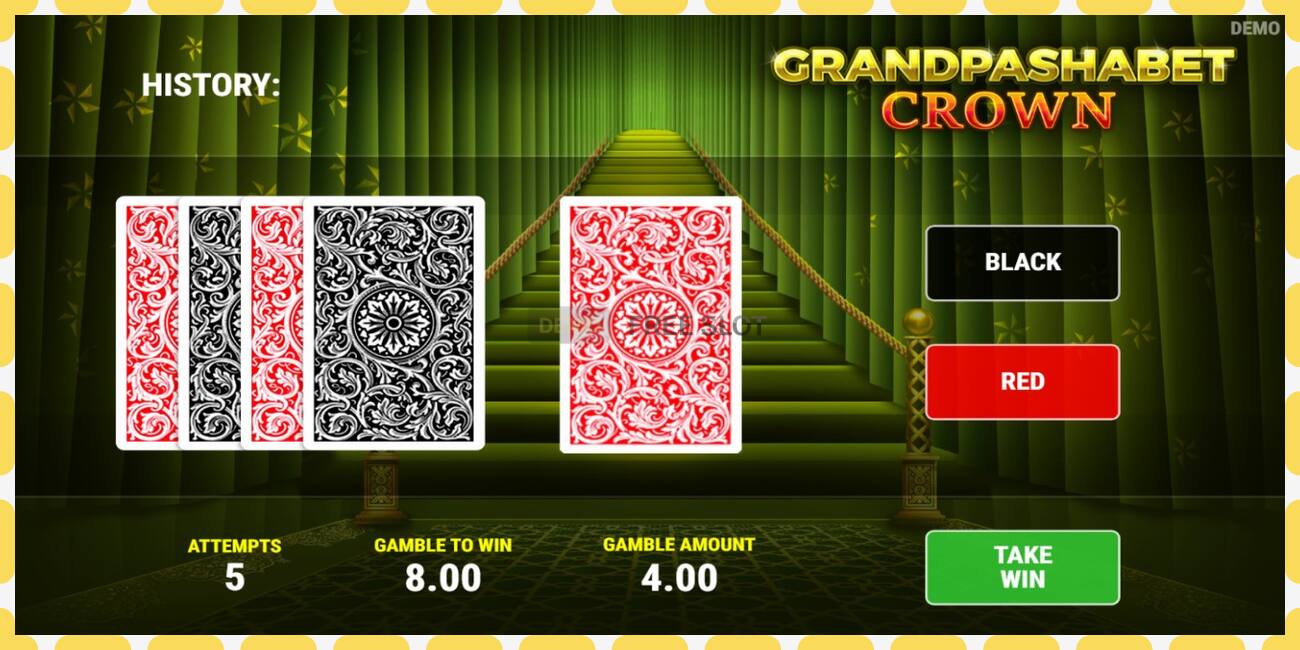 Slot dimostrativo Grandpashabet Crown gratuito e senza registrazione, immagine - 1