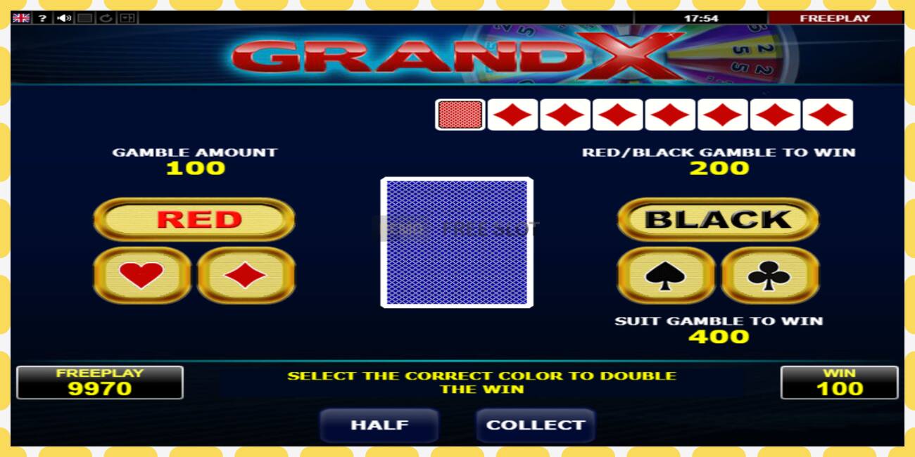 Demo slot GrandX free and without registration, picture - 1