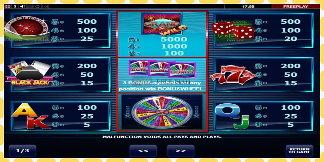 Demo slot GrandX free and without registration, picture - 1