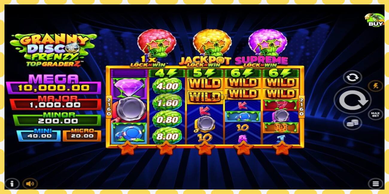 Demo slot Granny Disco Frenzy gratis och utan registrering, bild - 1