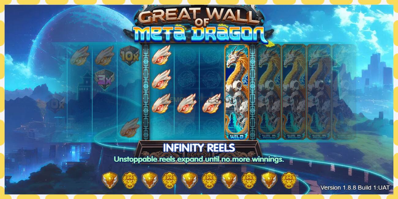 Demo slot Great Wall of Meta Dragon free and without registration, picture - 1