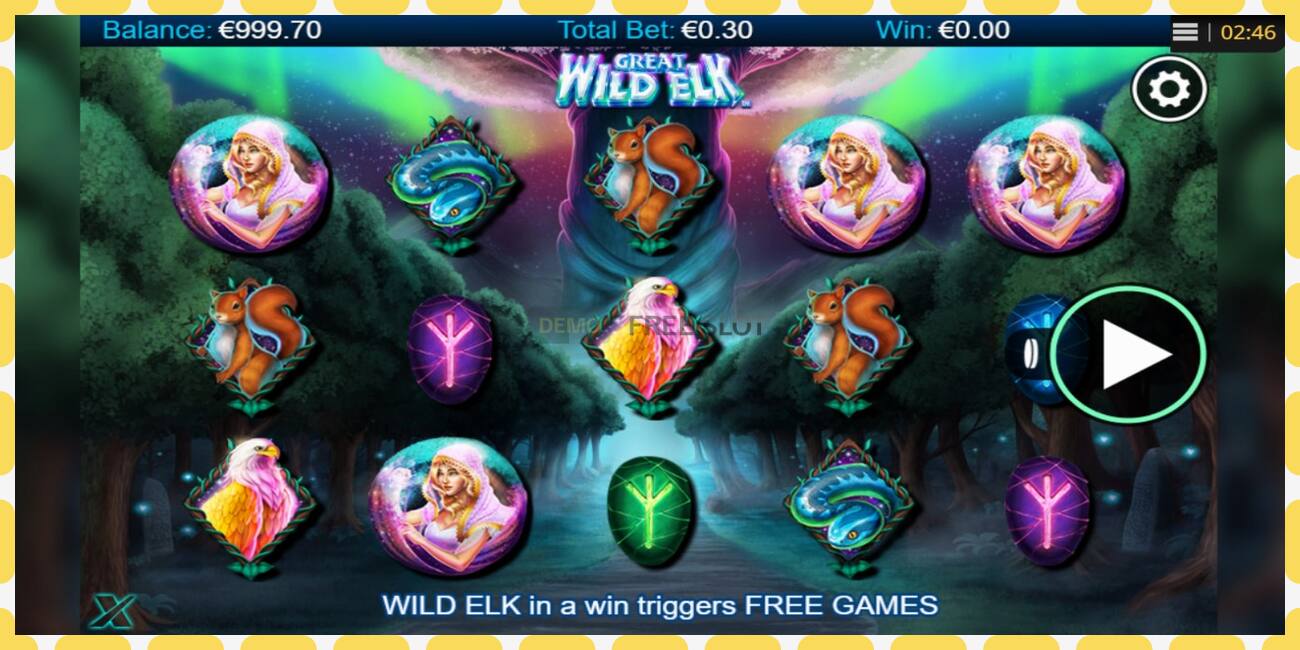 Demo slot Great Wild Elk free and without registration, picture - 1