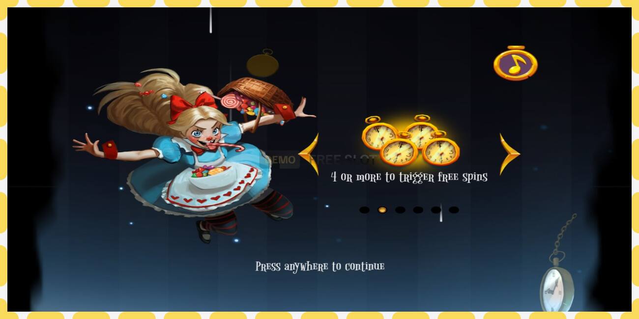 Demo slot Greedy Alice free and without registration, picture - 1