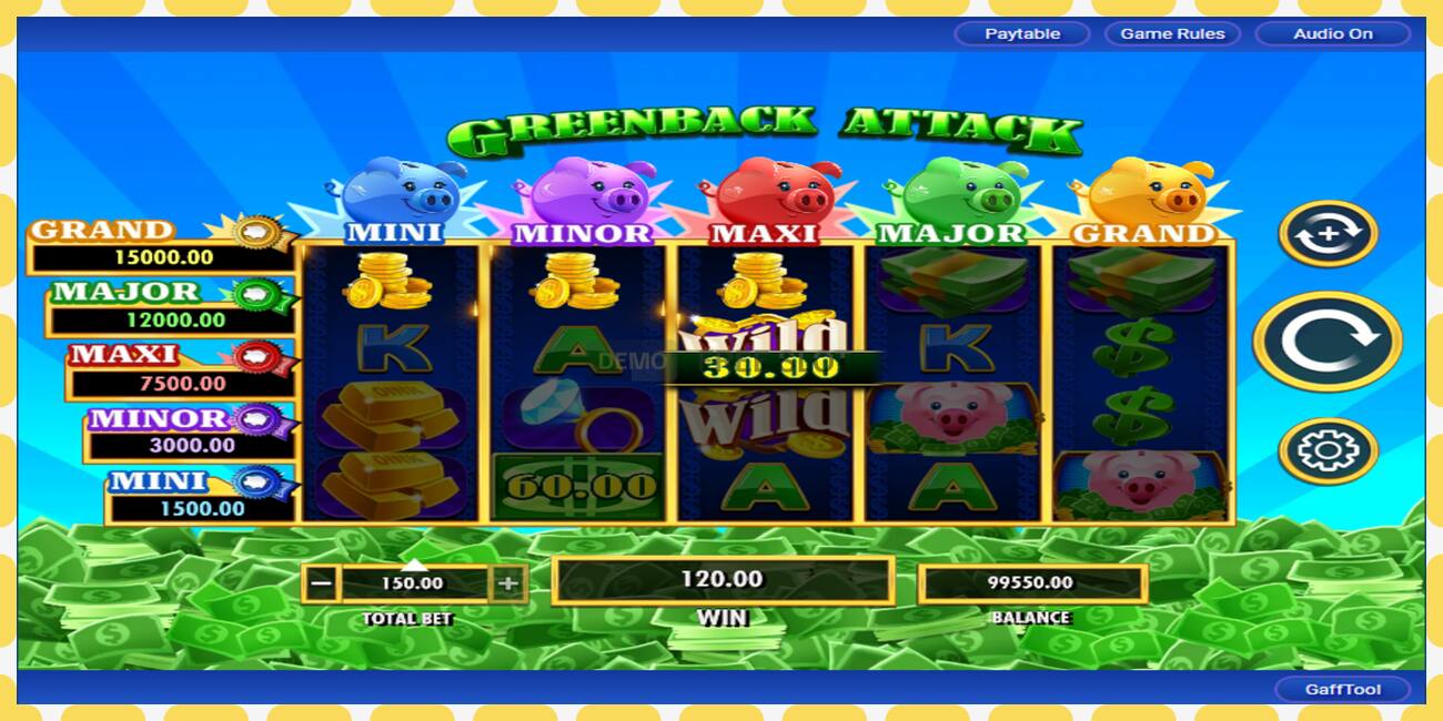 Demo slot Greenback Attack free and without registration, picture - 1