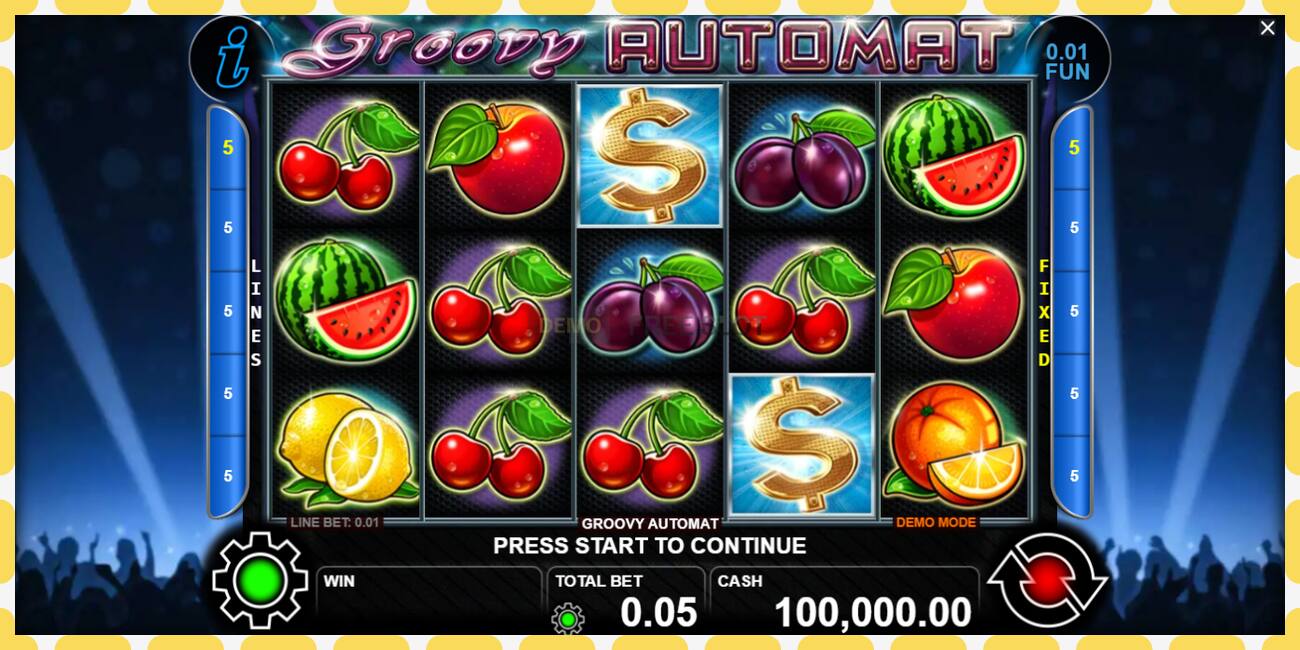 Demo slot Groovy Automat free and without registration, picture - 1