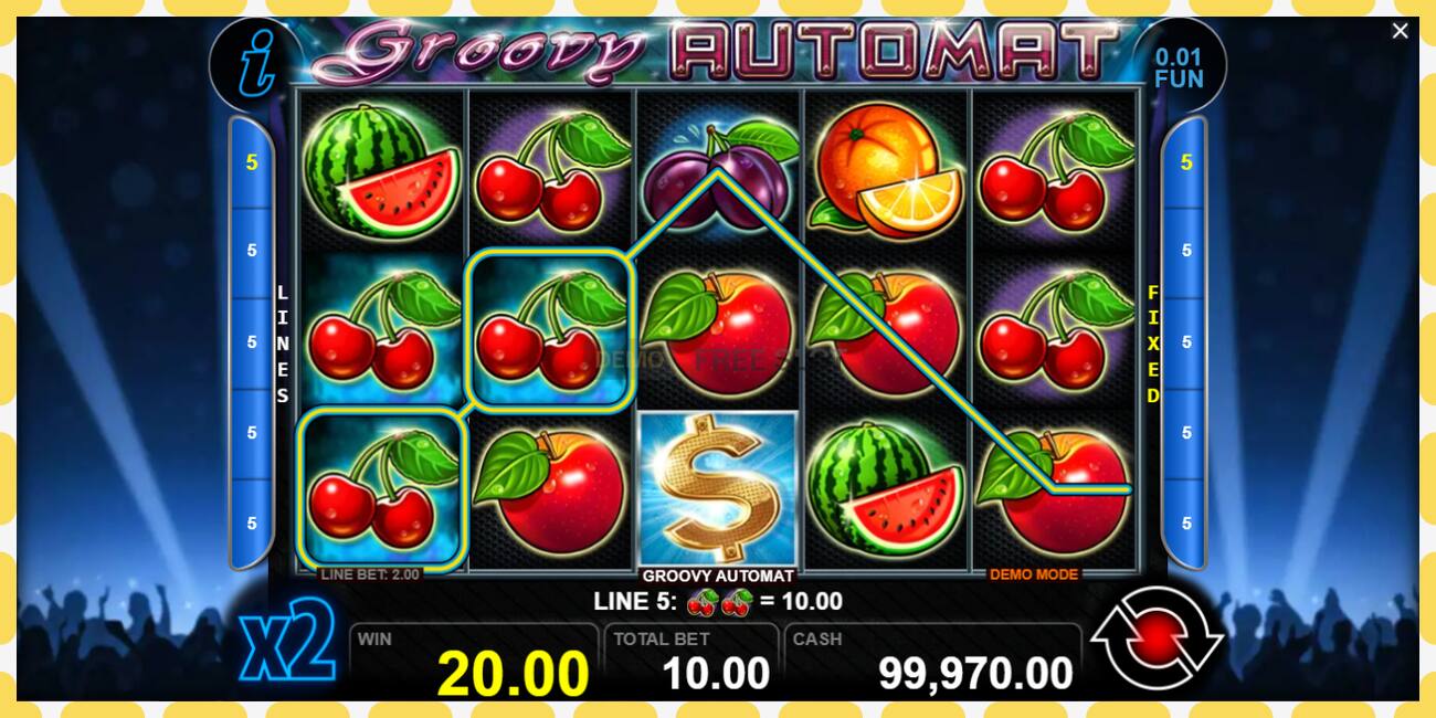 Demo slot Groovy Automat free and without registration, picture - 1