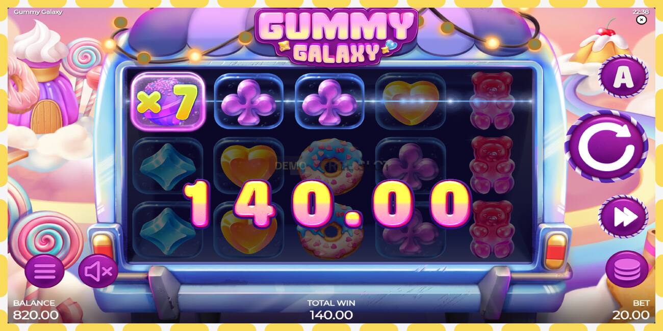 Emplacement de démonstration Gummy Galaxy gratuit et sans inscription, image - 1