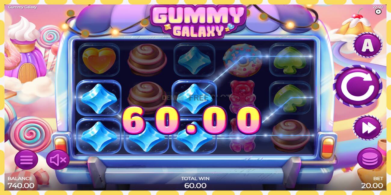 Emplacement de démonstration Gummy Galaxy gratuit et sans inscription, image - 1