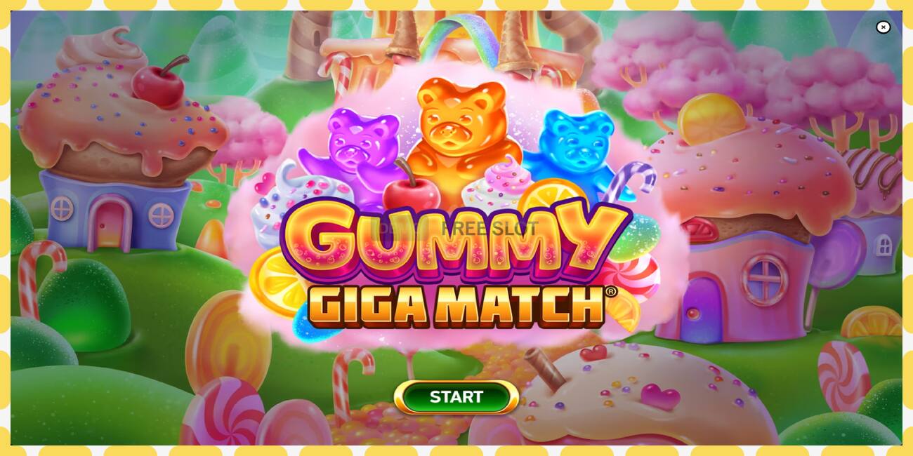 Υποδοχή επίδειξης Gummy Giga Match δωρεάν και χωρίς εγγραφή, εικόνα - 1