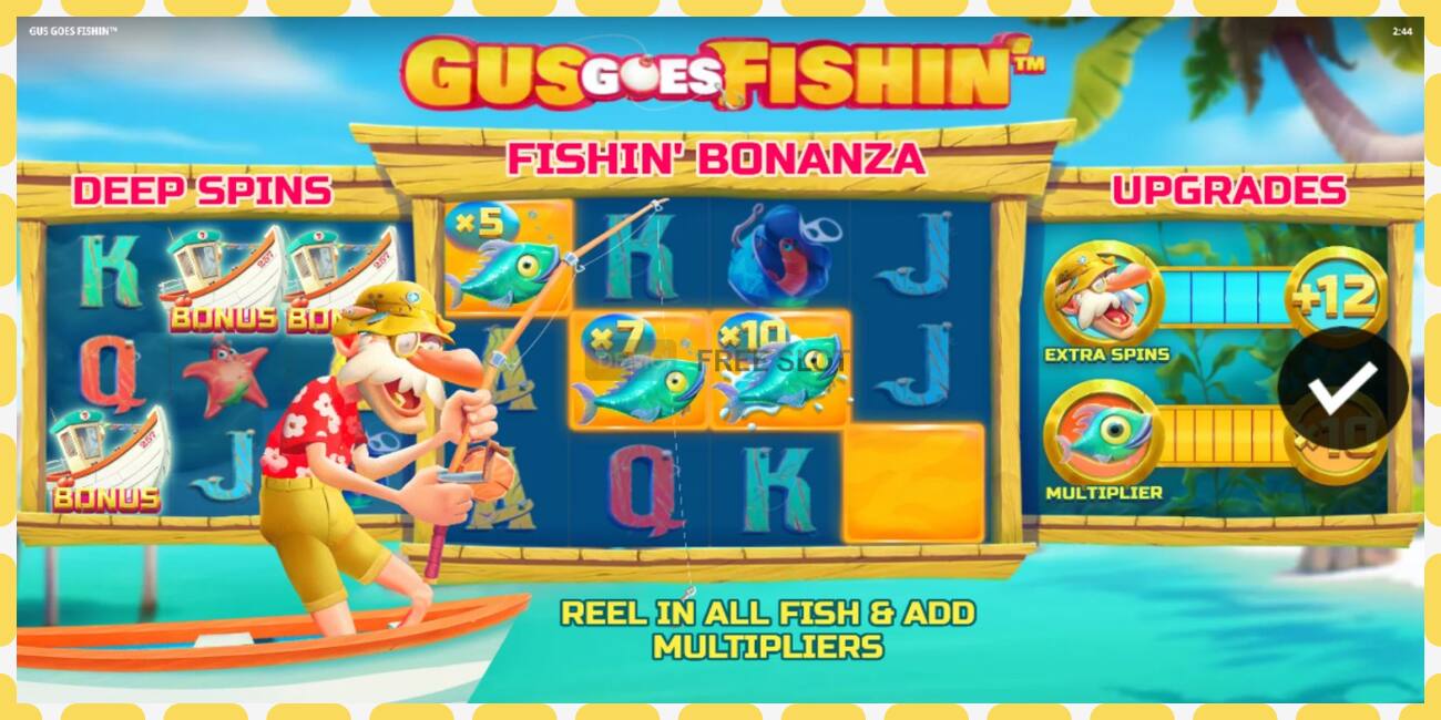 Demo slot Gus Goes Fishin free and without registration, picture - 1