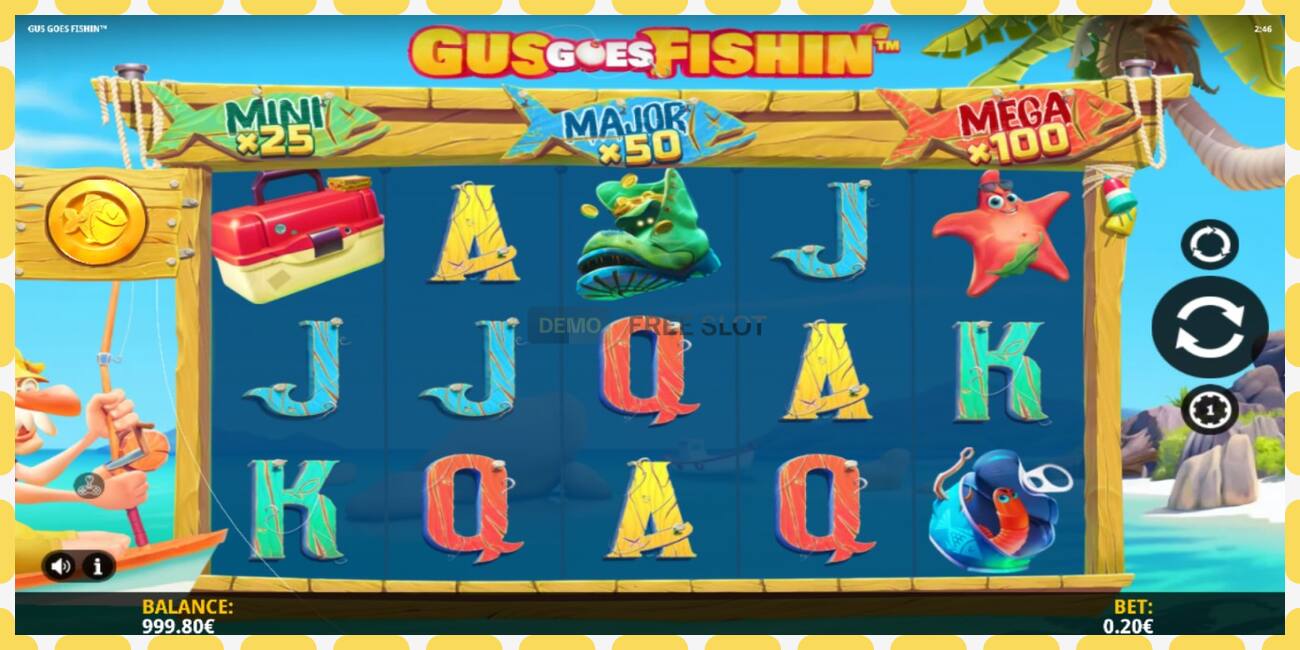 Demo slot Gus Goes Fishin free and without registration, picture - 1