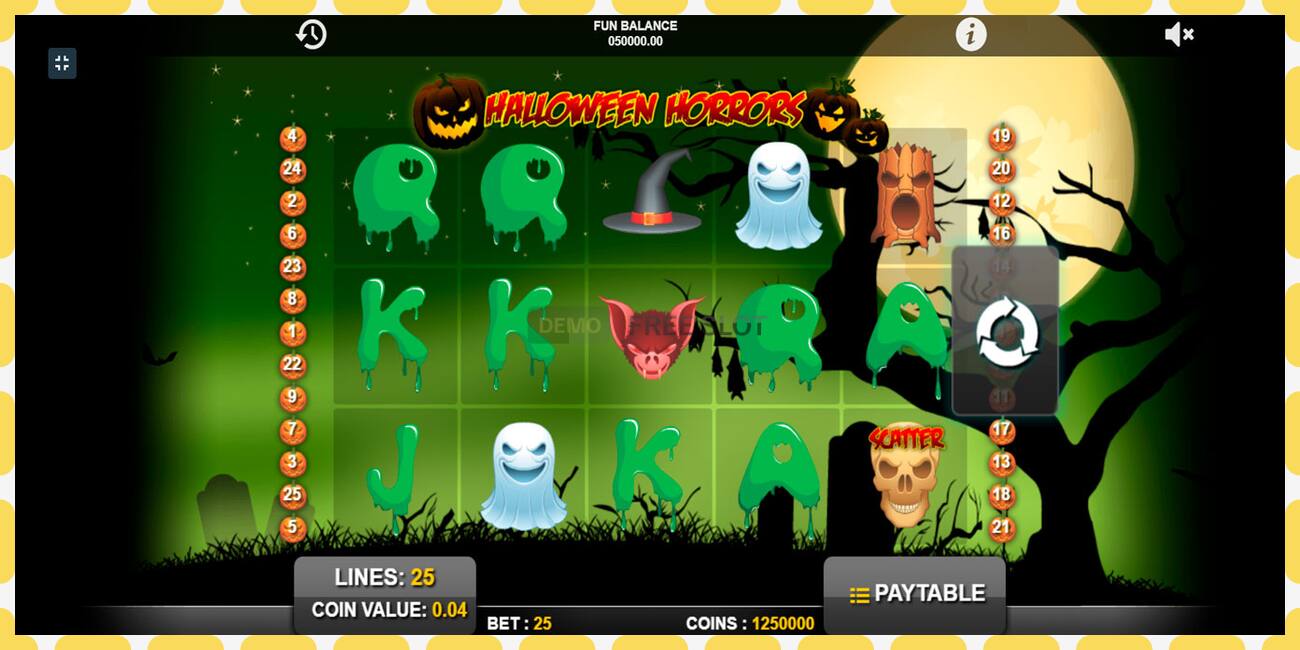 Ranura de demostración Halloween Horrors gratis y sin registro, imagen - 1