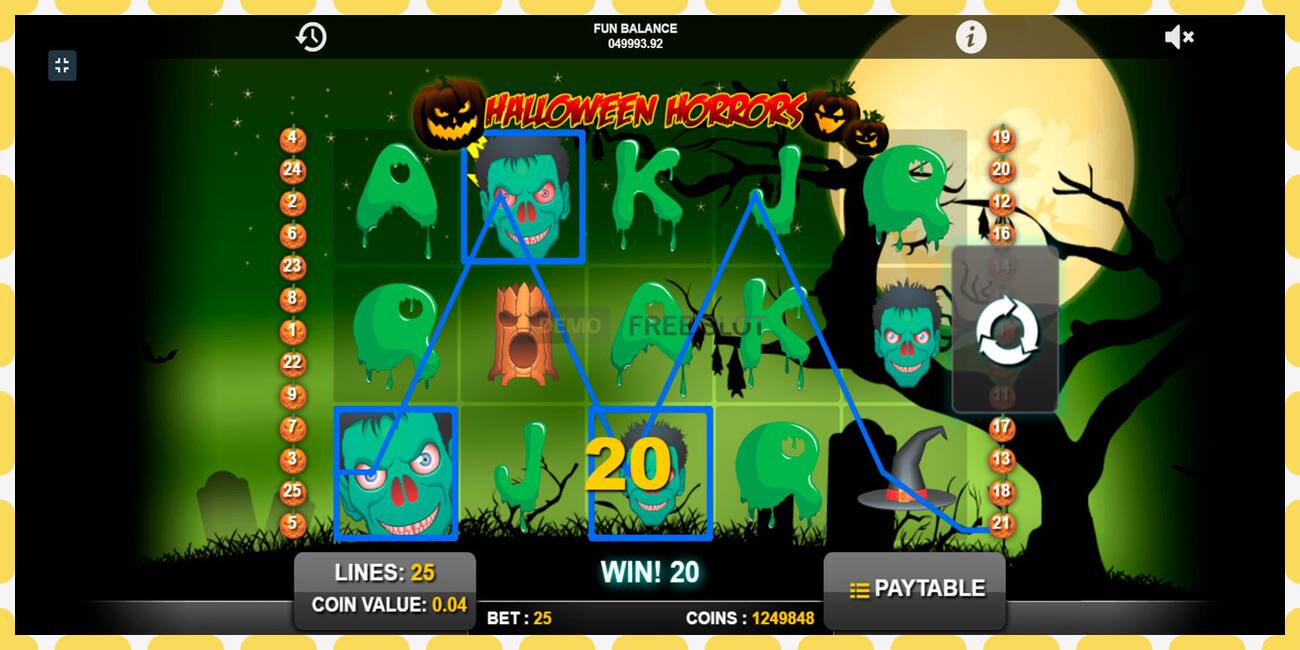 Demo-spor Halloween Horrors gratis og uten registrering, bilde - 1