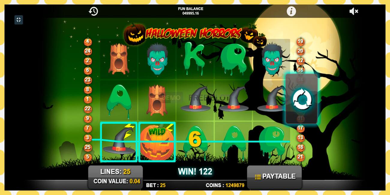 Demo-spor Halloween Horrors gratis og uten registrering, bilde - 1