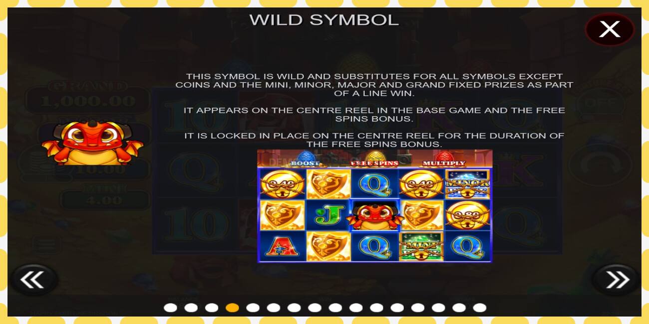 Demo slot Happy Fortune Dragon free and without registration, picture - 1