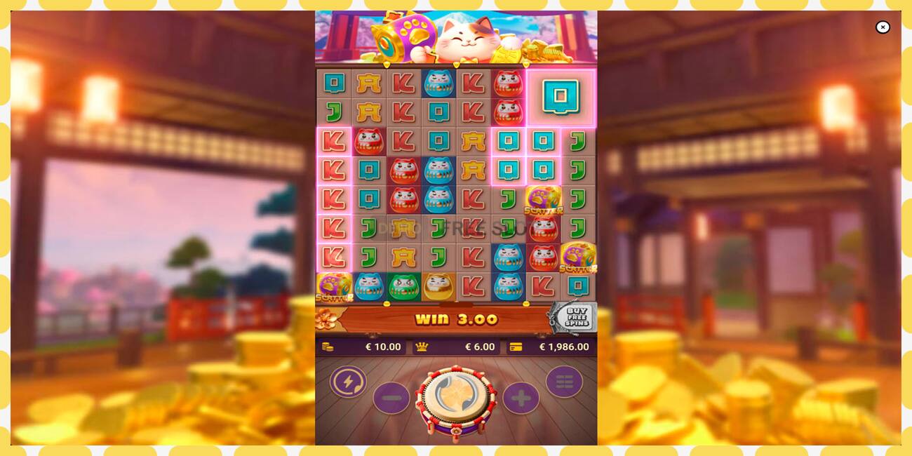 Demo slots Happy Neko bezmaksas un bez reģistrācijas, attēlu - 1