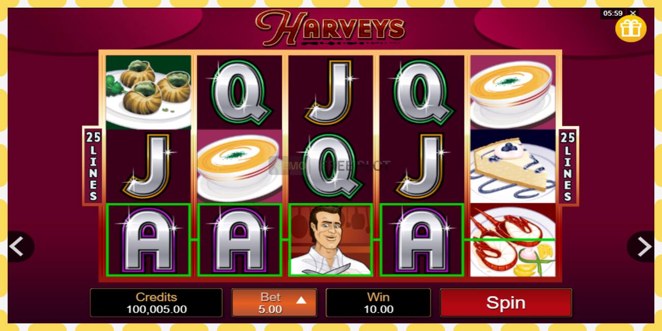 Demo slot Harveys free and without registration, picture - 1