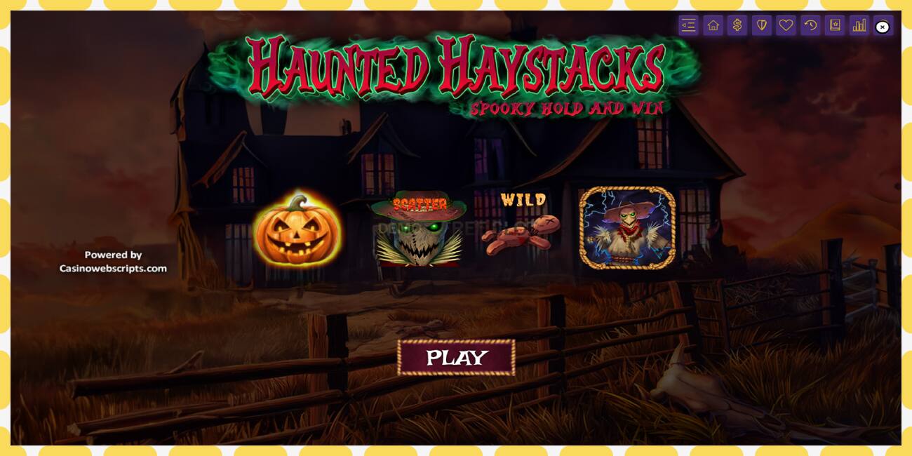 Gniazdo demonstracyjne Haunted Haystacks - Spooky Hold and Win bezpłatnie i bez rejestracji, zdjęcie - 1