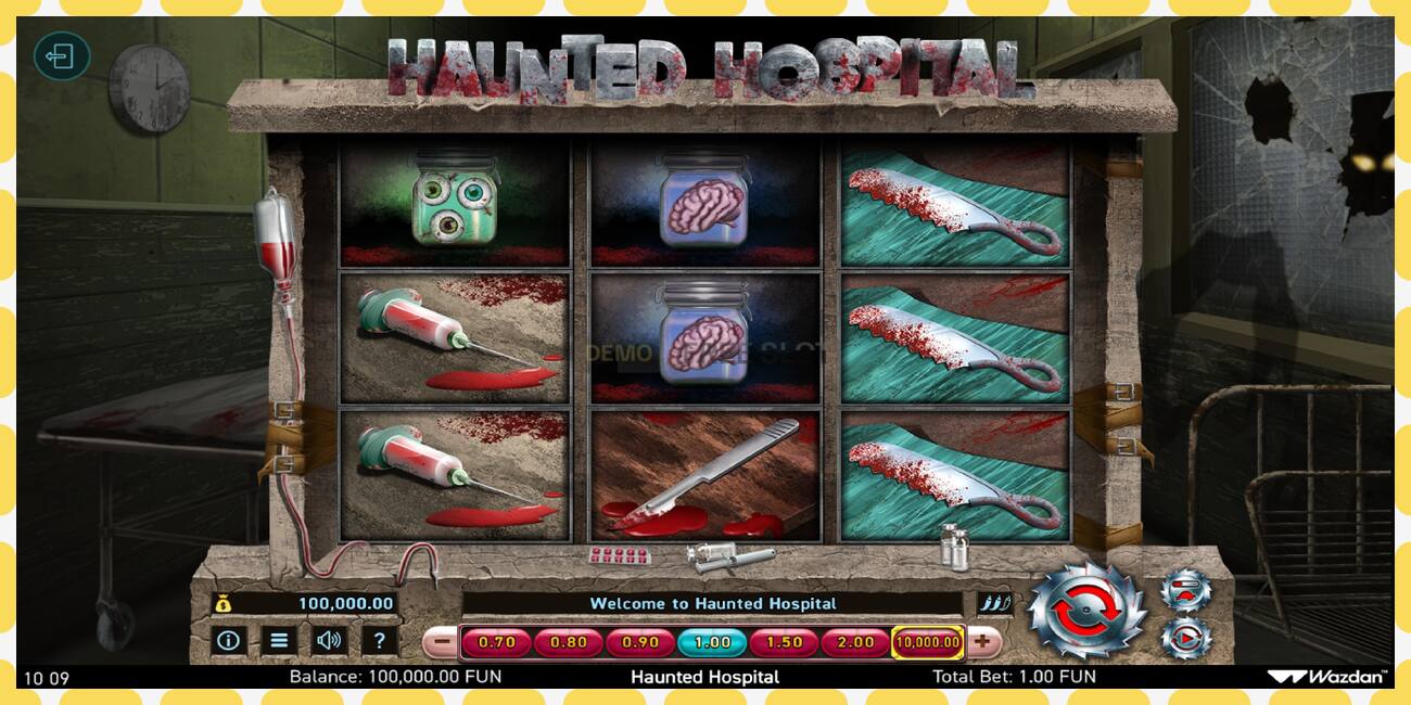 Demo slot Haunted Hospital free and without registration, picture - 1