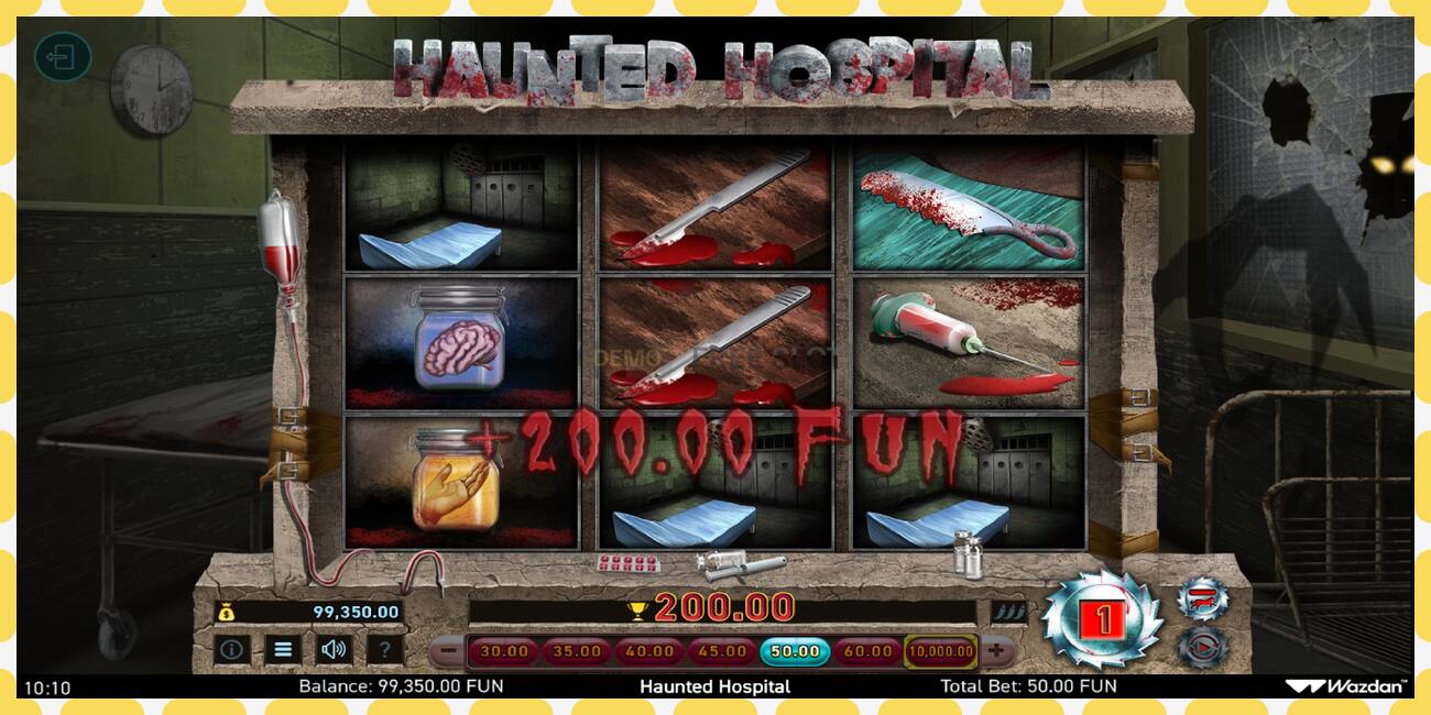 Demo slot Haunted Hospital free and without registration, picture - 1