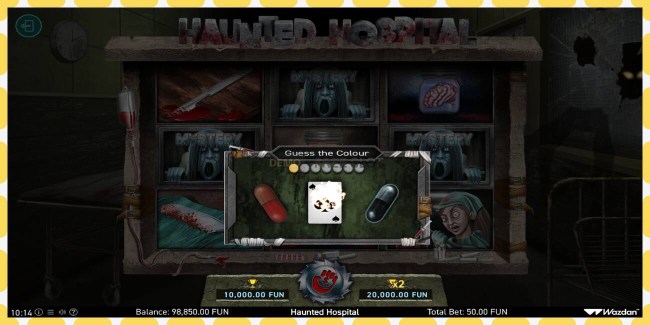 Demo slot Haunted Hospital free and without registration, picture - 1